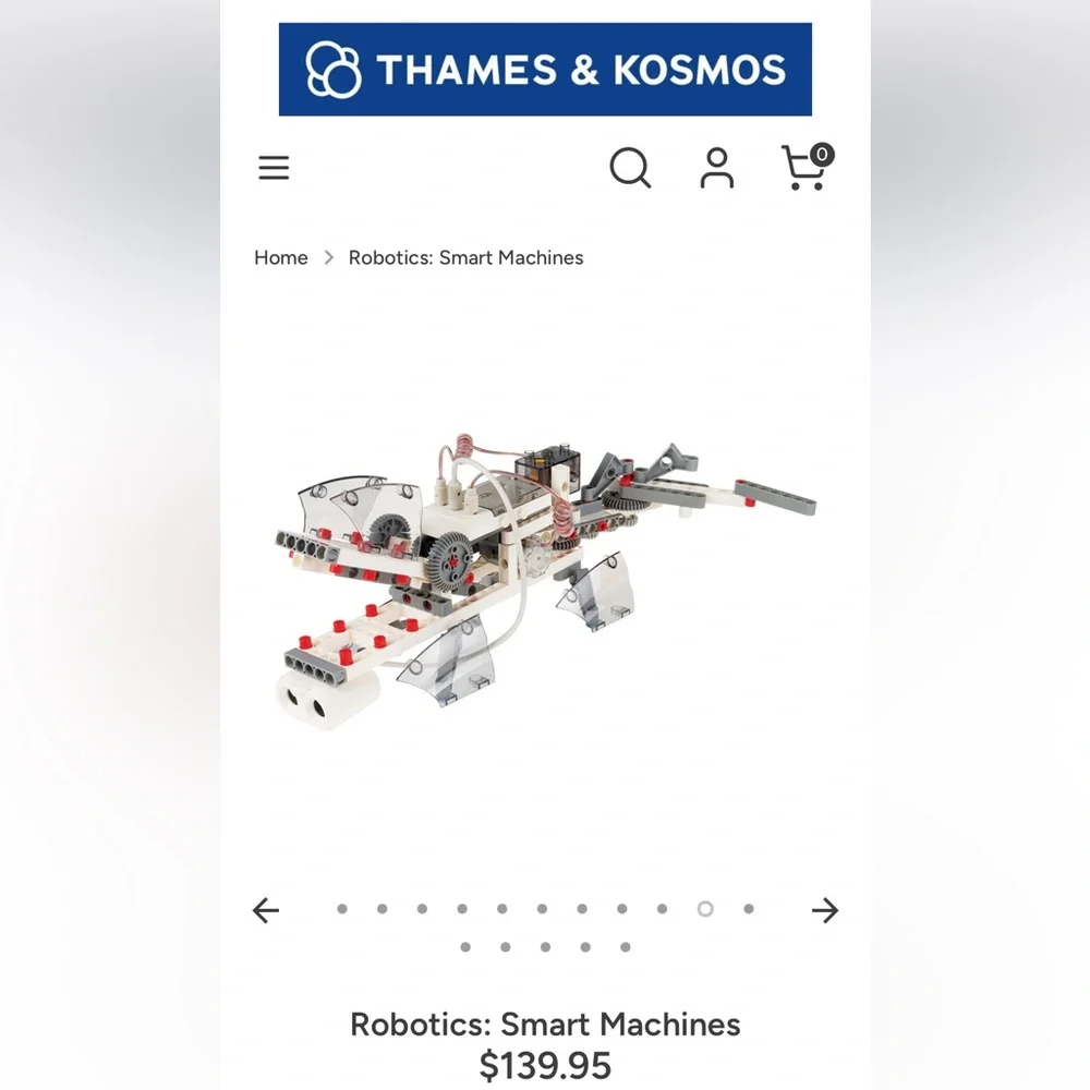 Thames & Kosmos Robotics Smart Machines Kit new /open box